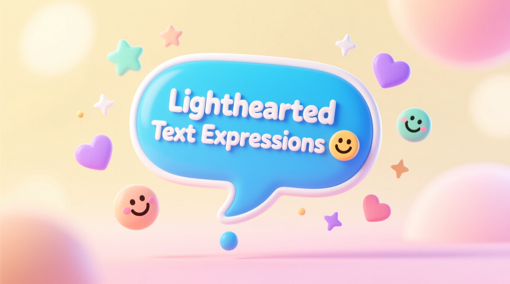 Lighthearted Text Expressions 😄