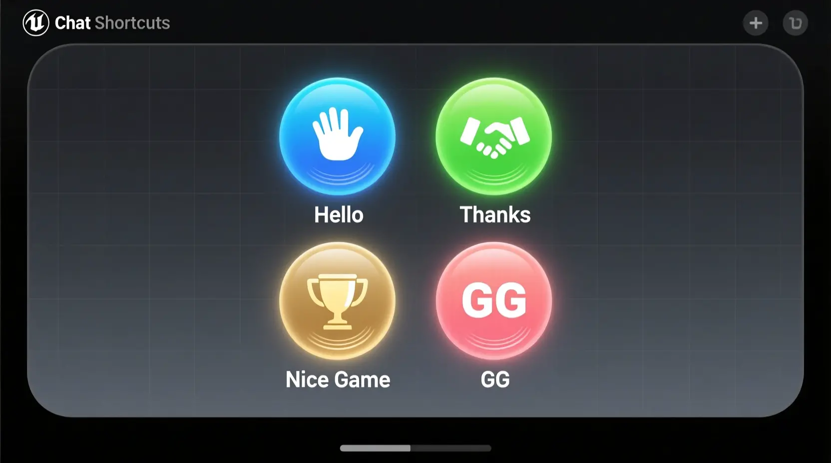 In-Game Chat Shortcuts