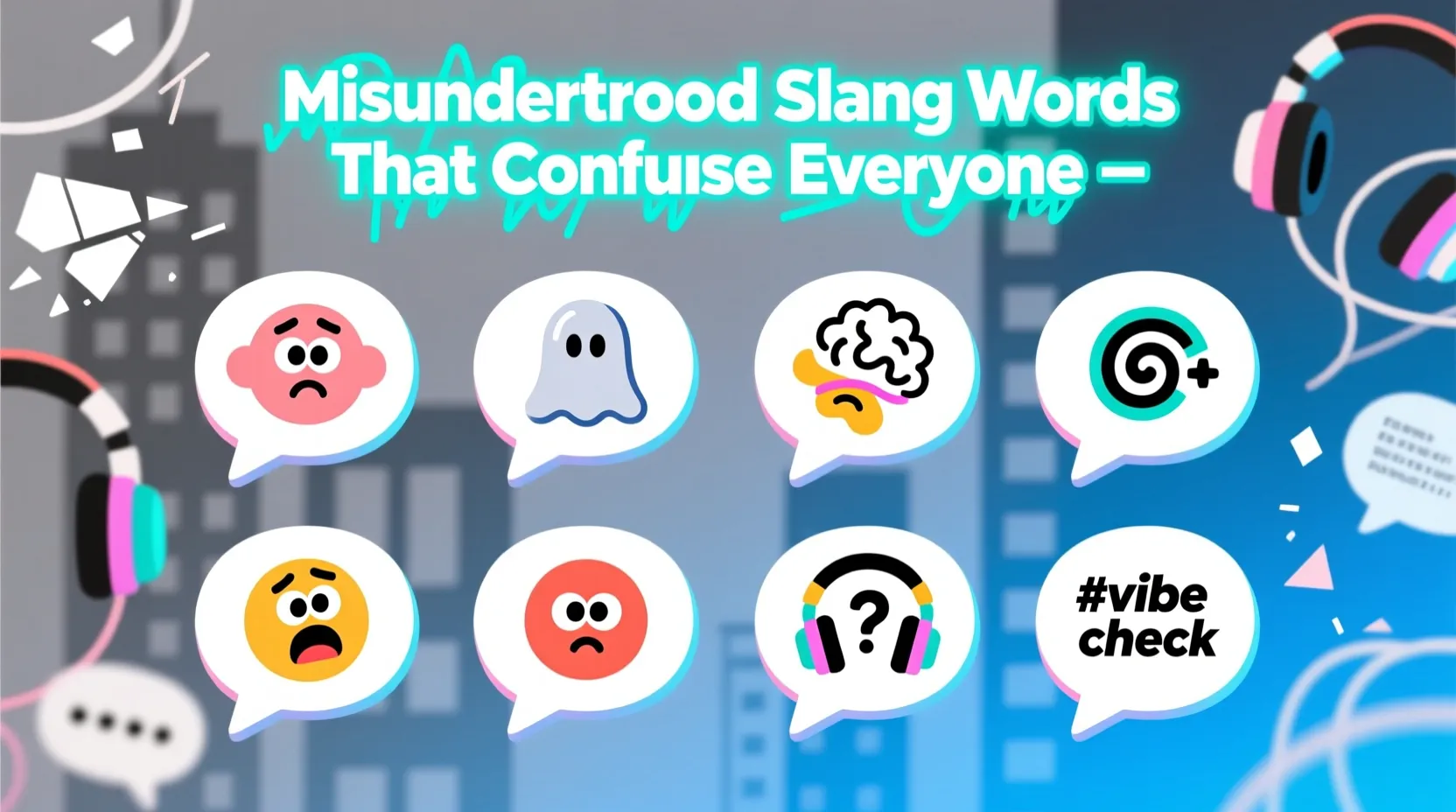 Misunderstood Slang Words That Confuse Everyone