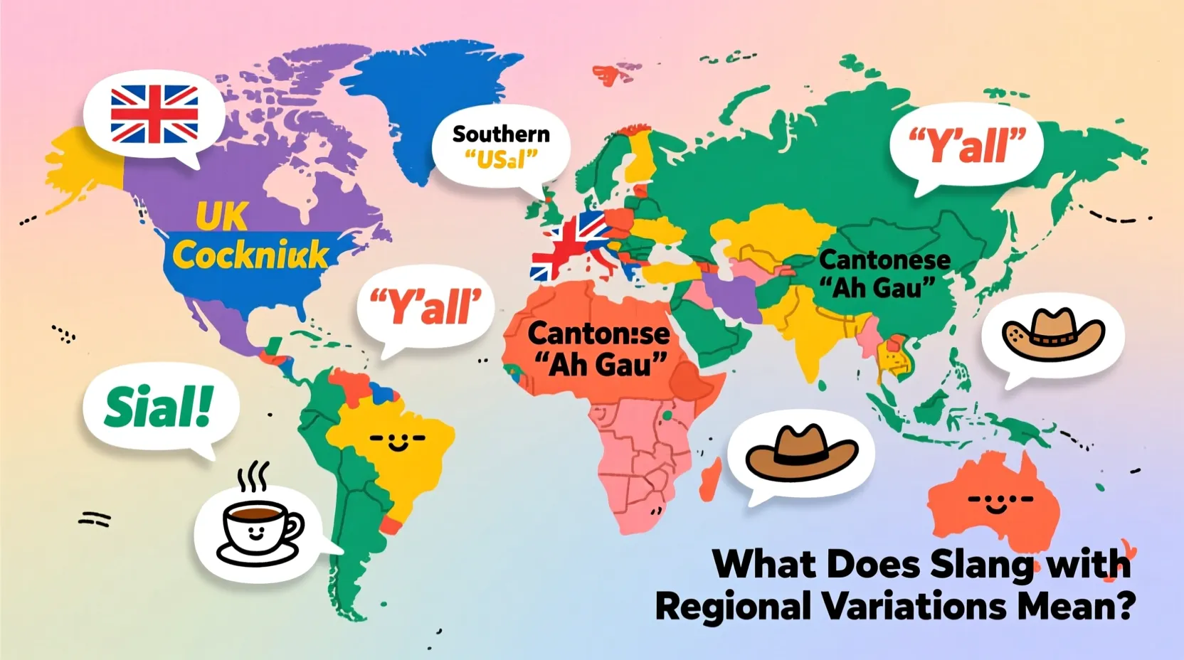 What Does Slang with Regional Variations Mean