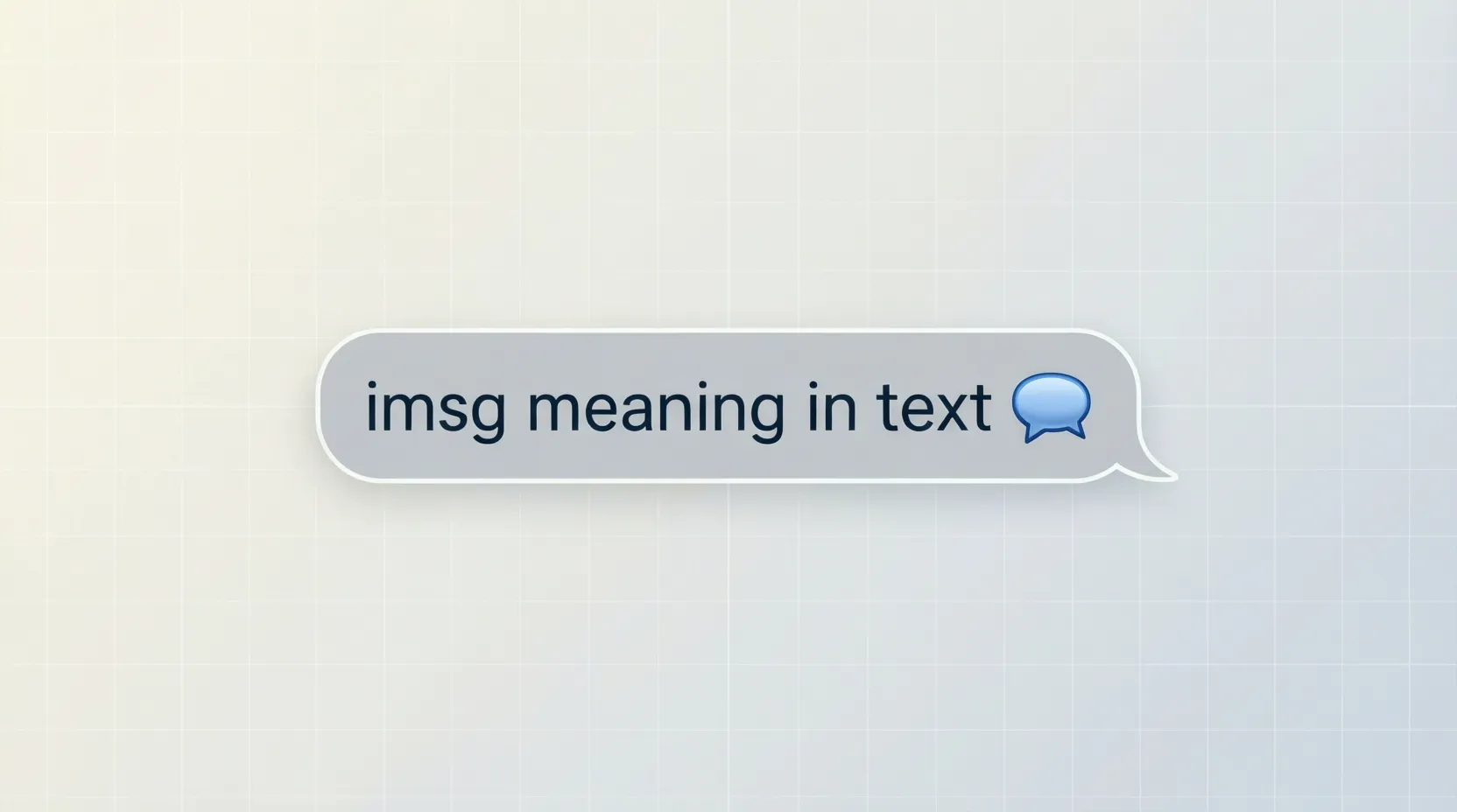 iMsg Short Form Meaning in Texting