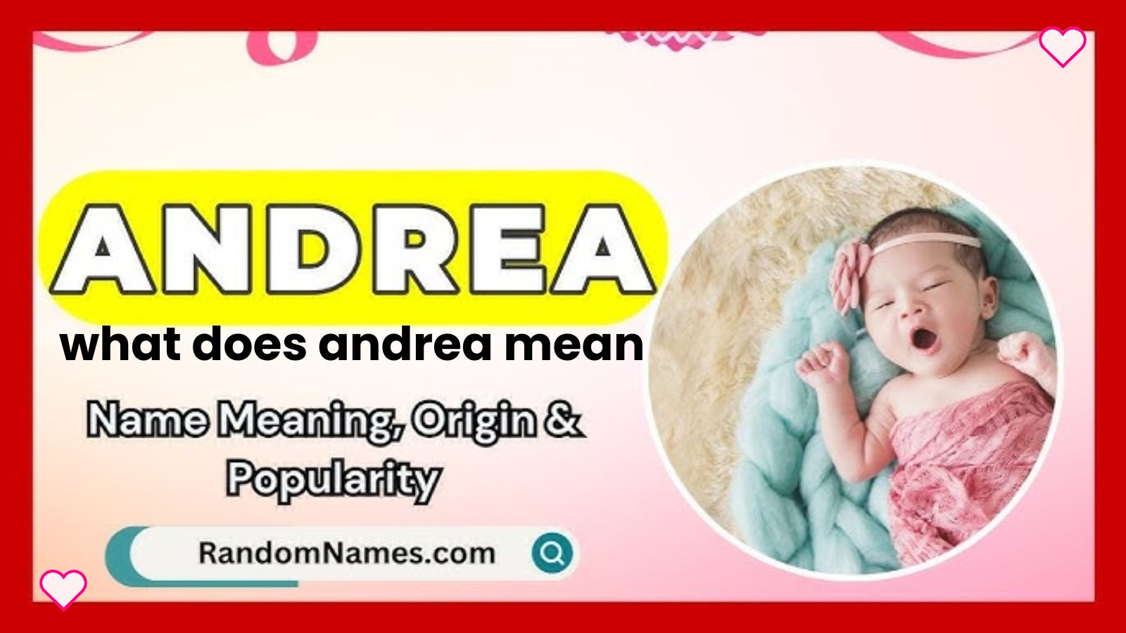 What Does Andrea Mean